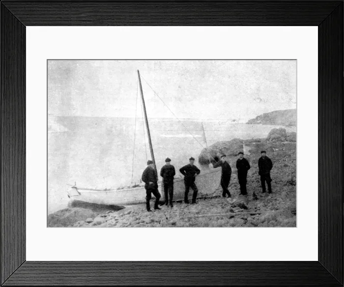 Framed Print : Jackson-Harmsworth Polar Expedition, Franz Josef Land, 1894- Framed Print : Jackson-Harmsworth Polar Expedition, Franz Josef Land, 1894-