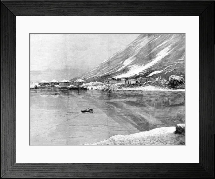 Framed Print : Elmwood, Franz Josef Land, 1895