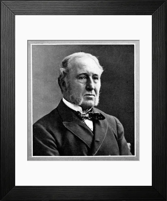 Framed Print : Frederick Greenwood (1830-1909) Framed Print : Frederick Greenwood (1830-1909)