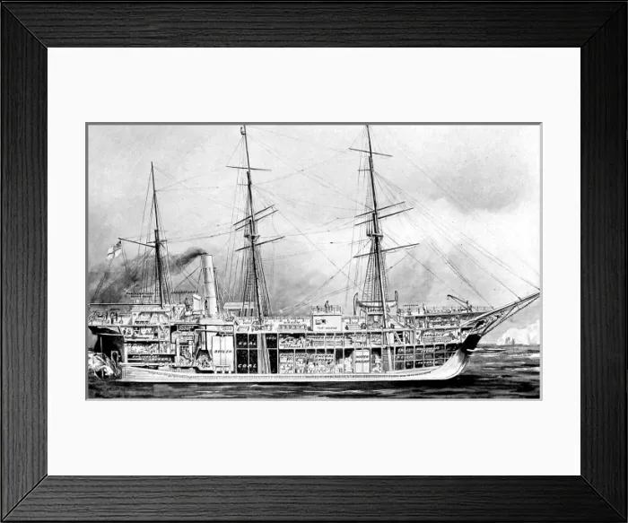 Framed Print : The Terra Nova, 1910