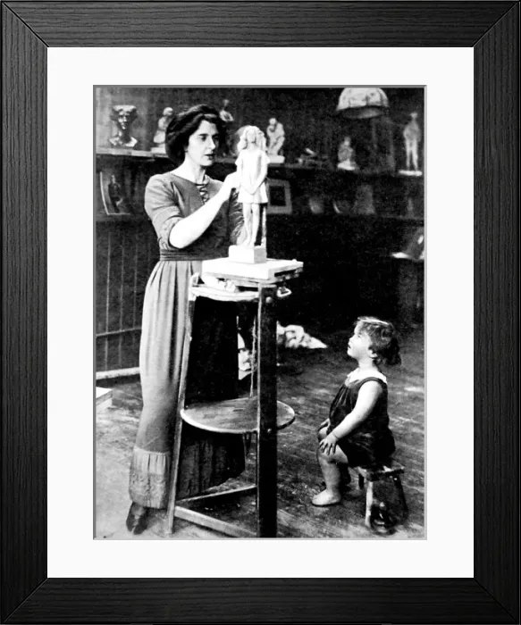 Framed Print : Kathleen Bruce and Peter Scott, 1912 Framed Print : Kathleen Bruce and Peter Scott, 1912