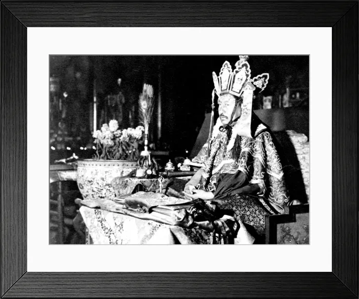 Framed Print : The Panchan Lama, 1932 Framed Print : The Panchan Lama, 1932