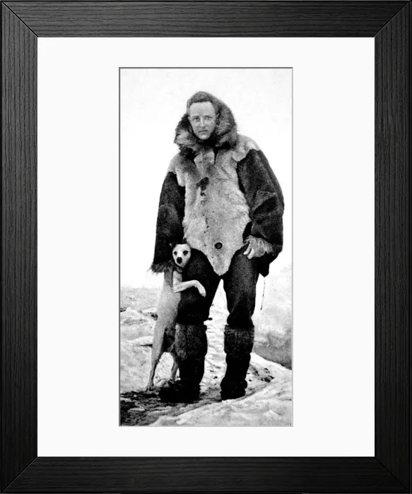 Framed Print : Rear-Admiral Richard Byrd, Antarctica, c. 1929