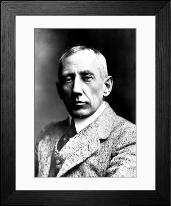 Framed Print : Roald Amundsen (1872-1928)