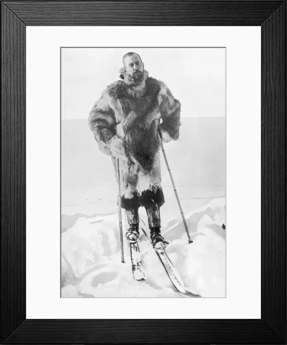 Framed Print : Roald Amundsen (1872-1928) Framed Print : Roald Amundsen (1872-1928)