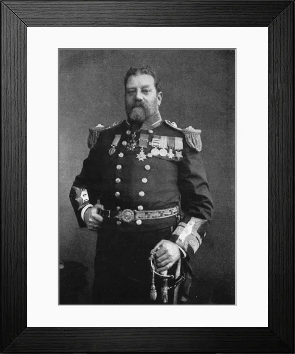 Framed Print : Rear-Admiral H. H. Rawson (1843-1910) Framed Print : Rear-Admiral H. H. Rawson (1843-1910)