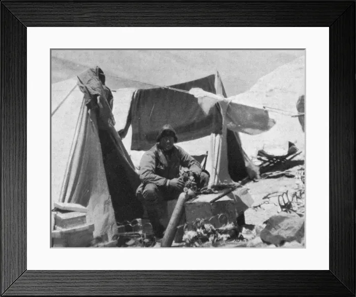 Framed Print : Andrew Irvine on Everest, 1924 Framed Print : Andrew Irvine on Everest, 1924