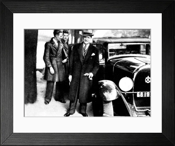 Framed Print : Colonel Francois de la Rocque, France, 1936 Framed Print : Colonel Francois de la Rocque, France, 1936