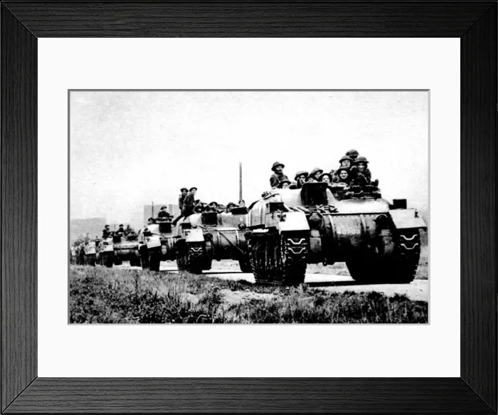 Framed Print : Kangaroo Vehicles, Holland; Second World War, 1944 Framed Print : Kangaroo Vehicles, Holland; Second World War, 1944