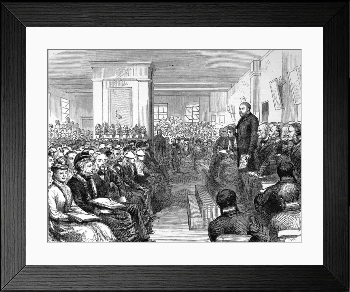 Framed Print : Prince of Wales opening the new wards of Charing Cross Hospi