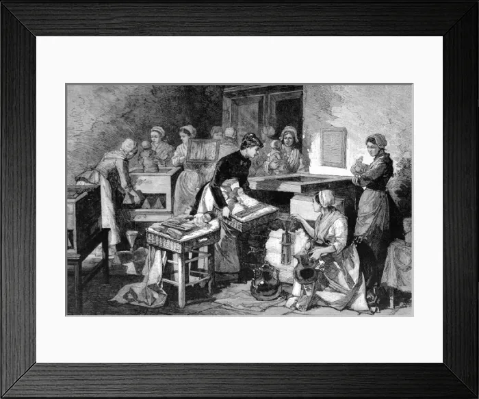 Framed Print : Incubators, at the Maternity Hospital, Port Royal, Paris Framed Print : Incubators, at the Maternity Hospital, Port Royal, Paris