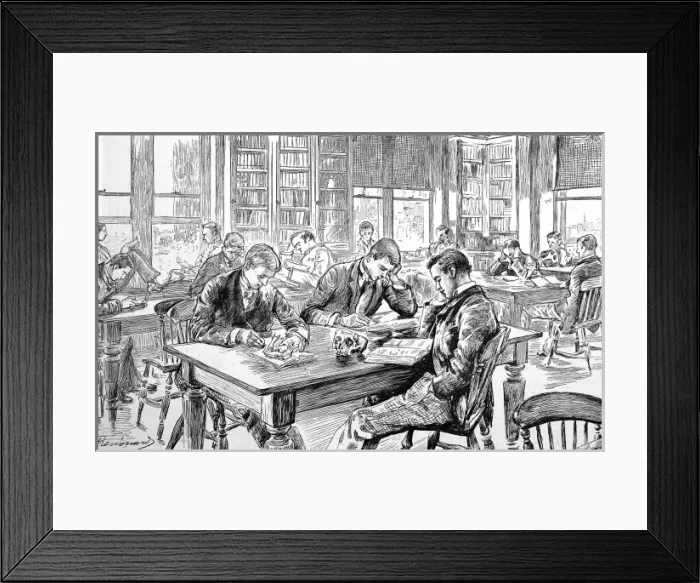 Framed Print : Medical students at work Framed Print : Medical students at work