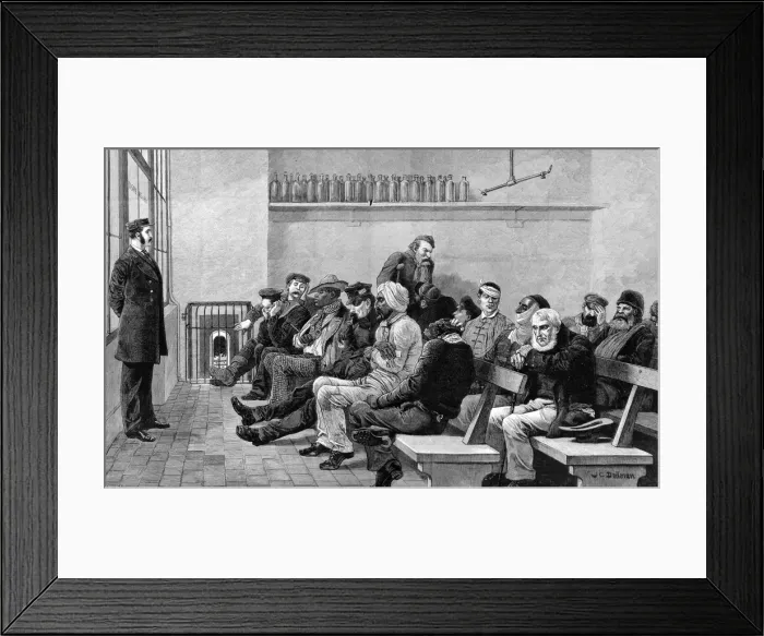 Framed Print : Waiting to see the doctor