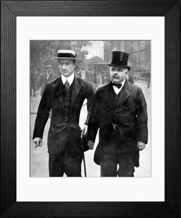 Framed Print : Mr Percy Holden Illingworth, MP, and Lord Murray Framed Print : Mr Percy Holden Illingworth, MP, and Lord Murray