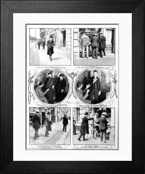 Framed Print : Pickpocket School Framed Print : Pickpocket School
