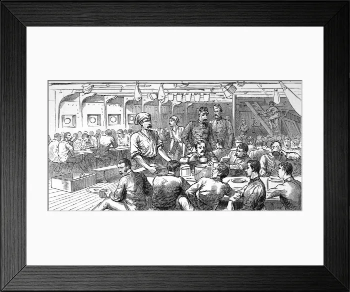 Framed Print : The Zulu war. Reinforcements for Natal Framed Print : The Zulu war. Reinforcements for Natal