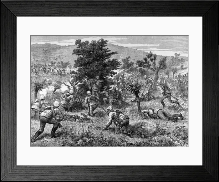 Framed Print : The end of the Zulu wars Framed Print : The end of the Zulu wars