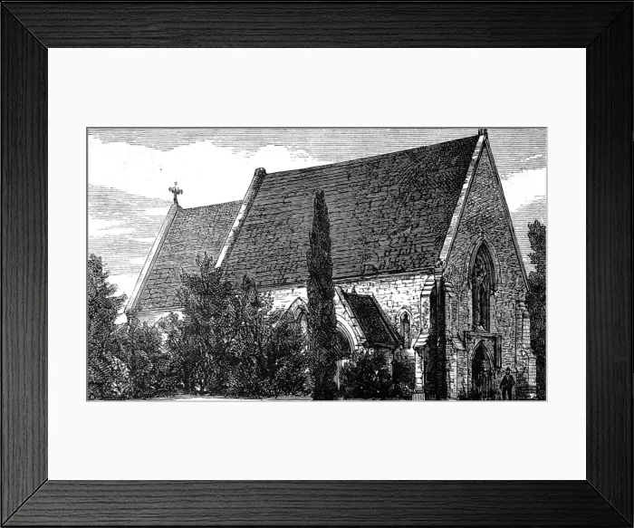 Framed Print : Zulu war. St Peters, Bishop Colensos church at Pietermaritz Framed Print : Zulu war. St Peters, Bishop Colensos church at Pietermaritz