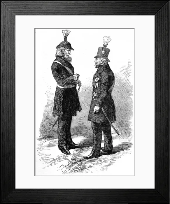 Framed Print : Veterans of the War of 1812; New York, 1865 Framed Print : Veterans of the War of 1812; New York, 1865