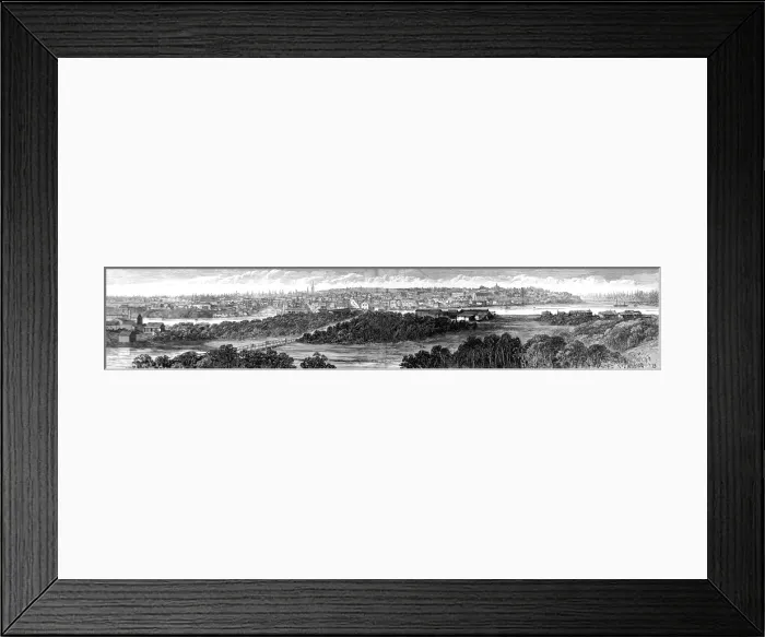 Framed Print : Victoria, Vancouver Island, 1882 Framed Print : Victoria, Vancouver Island, 1882
