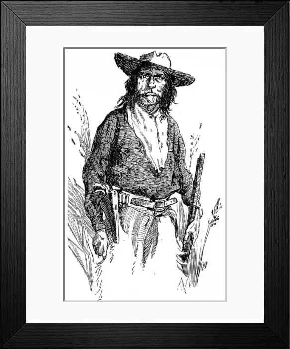 Framed Print : An Arizona Ranger, 1887 Framed Print : An Arizona Ranger, 1887