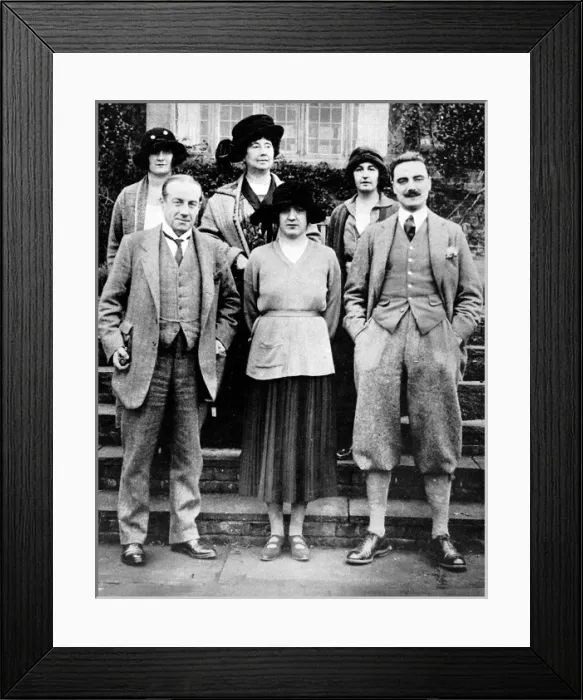 Framed Print : Stanley Baldwin, 1st Earl Baldwin of Bewdley, and his Family Framed Print : Stanley Baldwin, 1st Earl Baldwin of Bewdley, and his Family