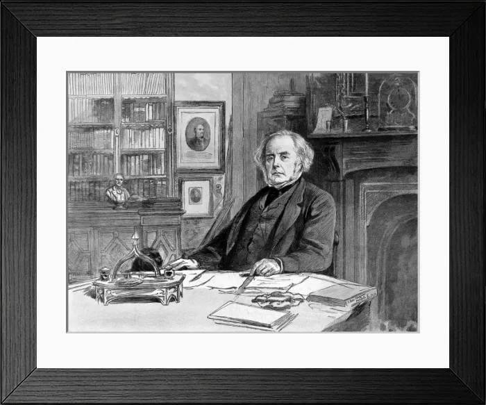 Framed Print : John Bright MP, (1811-1889) Framed Print : John Bright MP, (1811-1889)