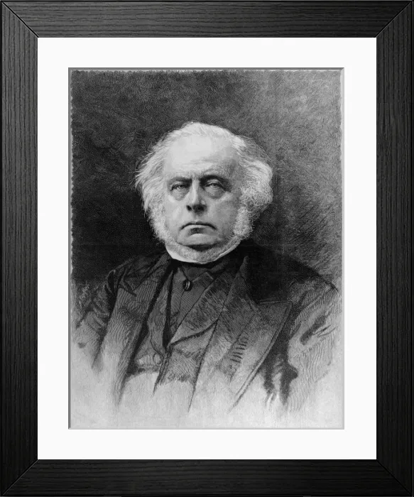 Framed Print : John Bright MP, (1811-1889) Framed Print : John Bright MP, (1811-1889)