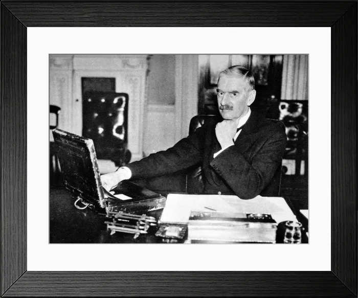 Framed Print : Neville Chamberlain MP as Chancellor of the Exchequer, 1937 Framed Print : Neville Chamberlain MP as Chancellor of the Exchequer, 1937
