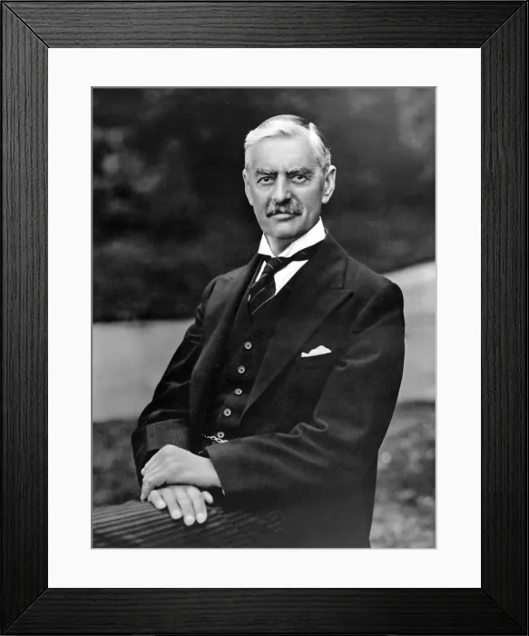 Framed Print : Neville Chamberlain PM, 1938 Framed Print : Neville Chamberlain PM, 1938