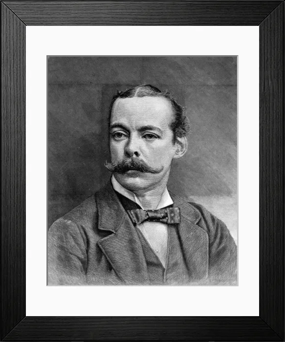 Framed Print : Lord Randolph Churchill (1849-1895) Framed Print : Lord Randolph Churchill (1849-1895)