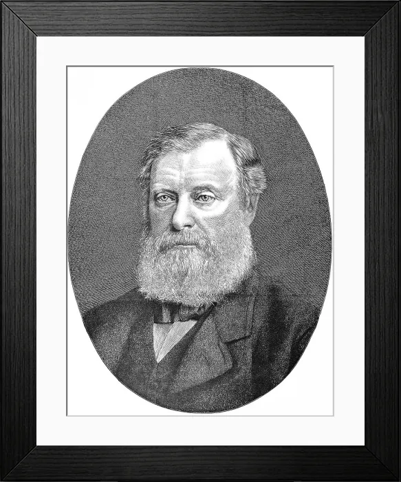 Framed Print : William Edward Forster Framed Print : William Edward Forster