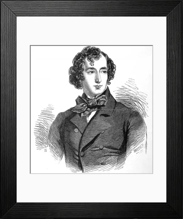 Framed Print : Benjamin Disraeli, 1852 Framed Print : Benjamin Disraeli, 1852
