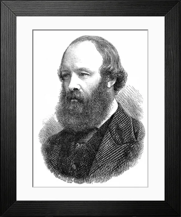 Framed Print : Robert Arthur Talbot Gascoyne Cecil, 3rd Marquis of Salisbur Framed Print : Robert Arthur Talbot Gascoyne Cecil, 3rd Marquis of Salisbur