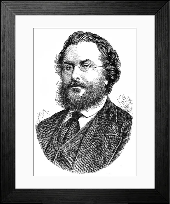 Framed Print : Lord Odo Russell, (1829-1884) Framed Print : Lord Odo Russell, (1829-1884)