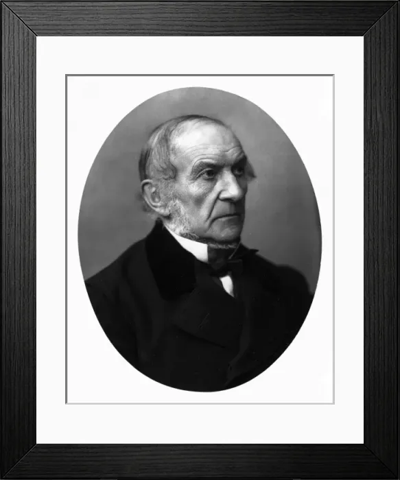 Framed Print : William Ewart Gladstone, (1809-1898) Framed Print : William Ewart Gladstone, (1809-1898)