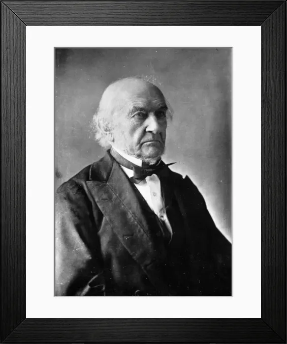 Framed Print : William Ewart Gladstone, (1809-1898) Framed Print : William Ewart Gladstone, (1809-1898)