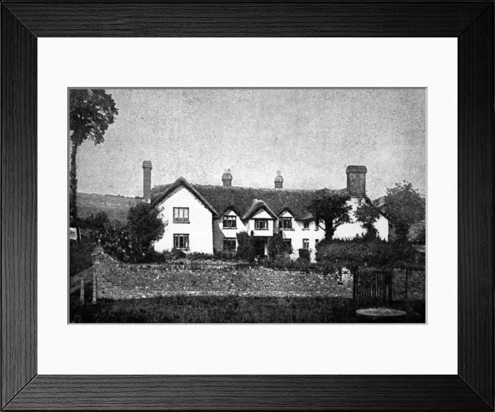 Framed Print : Hayes Barton, Devon, 1892 Framed Print : Hayes Barton, Devon, 1892