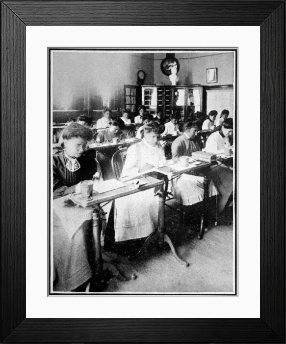 Framed Print : American Indians. The peaceful extinction of the red indian