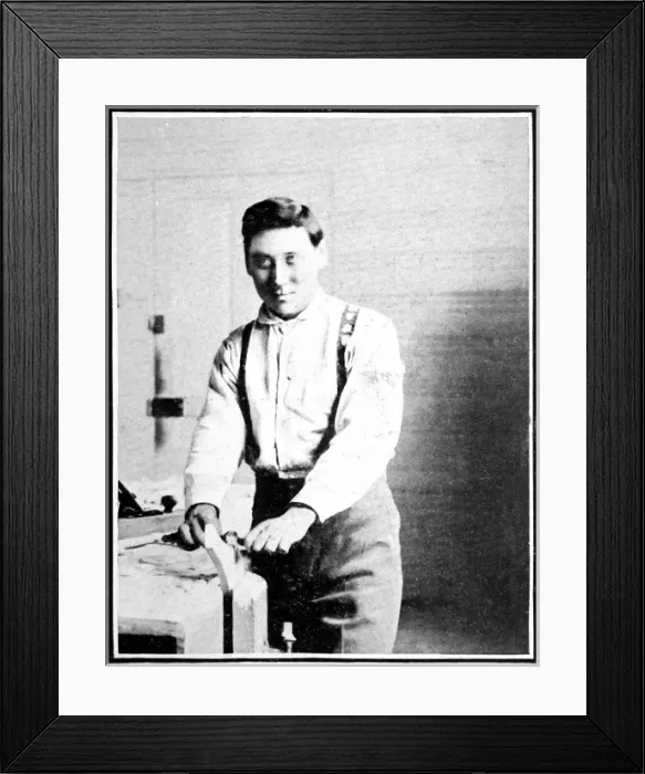 Framed Print : American Indians. The peaceful extinction of the red indian