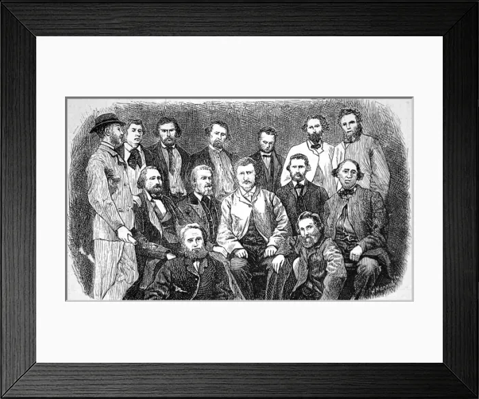 Framed Print : American Indian Country. The Red River Territory. The Riel C Framed Print : American Indian Country. The Red River Territory. The Riel C