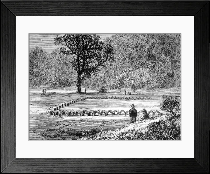 Framed Print : American indians. The Recent War with the Sioux Indians Framed Print : American indians. The Recent War with the Sioux Indians