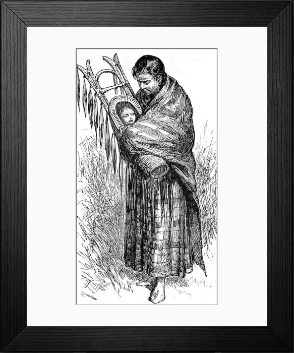 Framed Print : American Indians. Pine Ridge Agency Framed Print : American Indians. Pine Ridge Agency