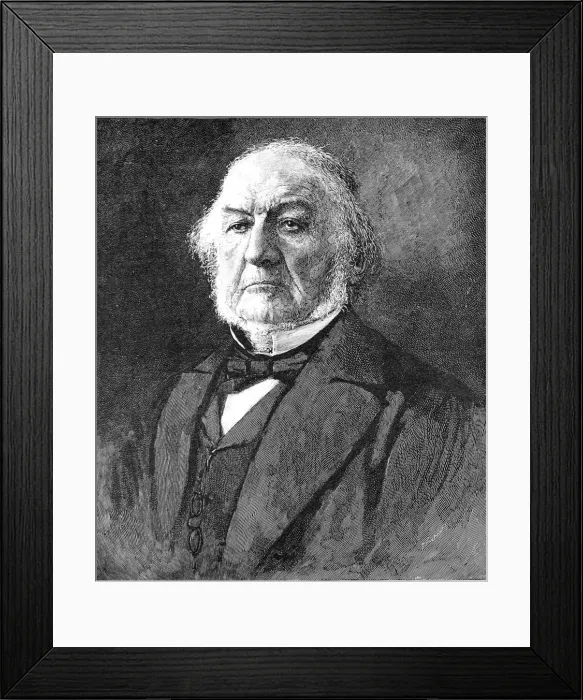 Framed Print : W. E. Gladstone, (1809-1898) Framed Print : W. E. Gladstone, (1809-1898)