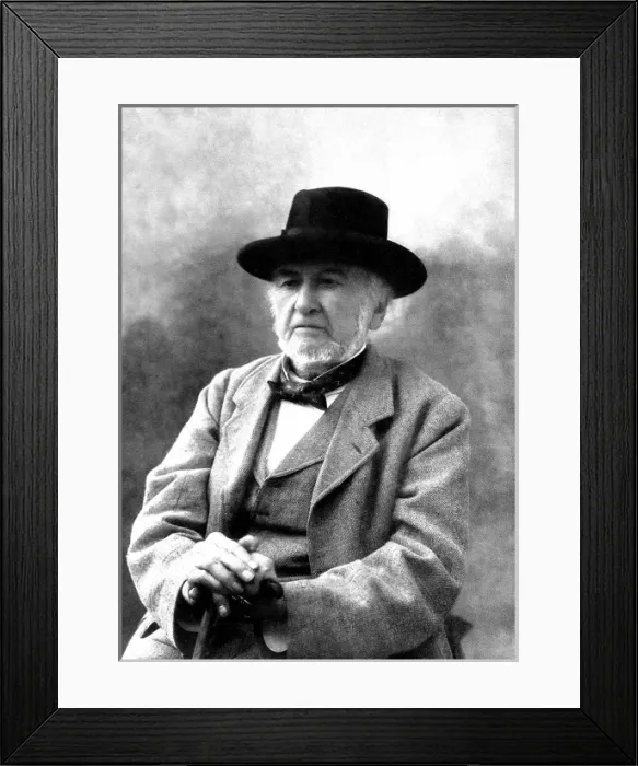 Framed Print : W. E. Gladstone, Cannes, 1898