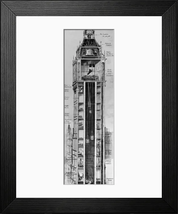 Framed Print : The Clock Tower, Palace of Westminster Framed Print : The Clock Tower, Palace of Westminster