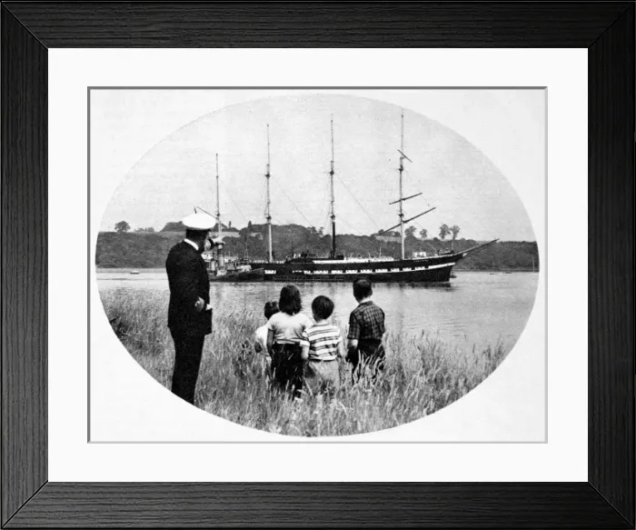 Framed Print : TS Arethusa, 1962 Framed Print : TS Arethusa, 1962