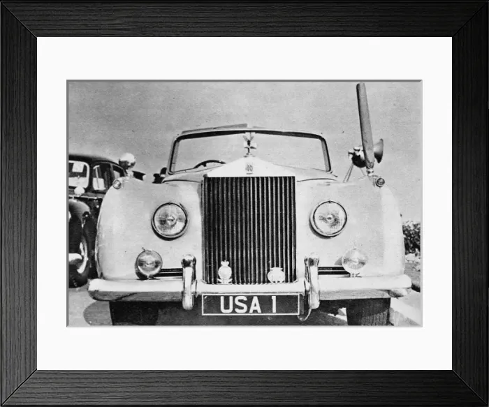 Framed Print : Rolls-Royce Coupe used by President Eisenhower, 1959 Framed Print : Rolls-Royce Coupe used by President Eisenhower, 1959