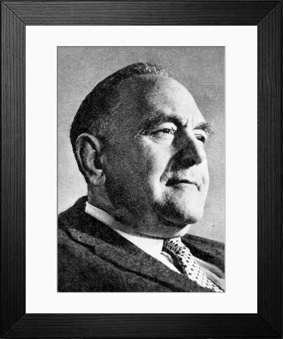 Framed Print : Sir Roy Welensky (1907-1991) Framed Print : Sir Roy Welensky (1907-1991)