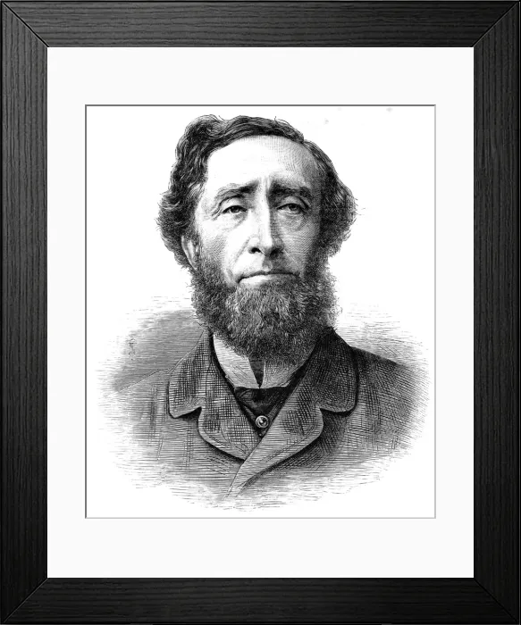 Framed Print : Arthur Wellesley Peel (1829-1912)